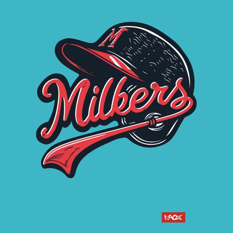 Parodie-Team der Baseball-Melker Milchmann