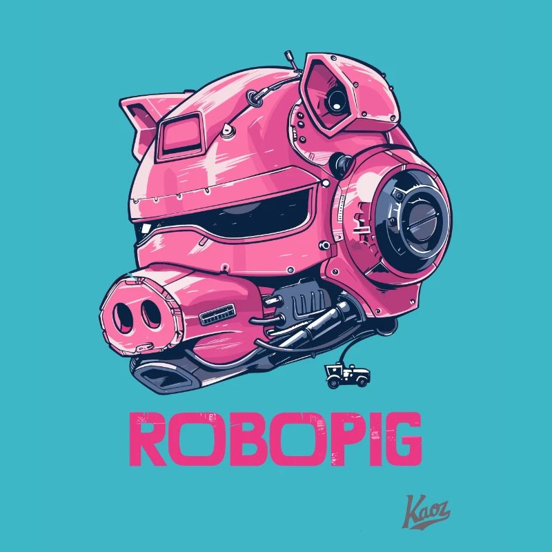 Robo-Pig : Le cochon robot cybernétique