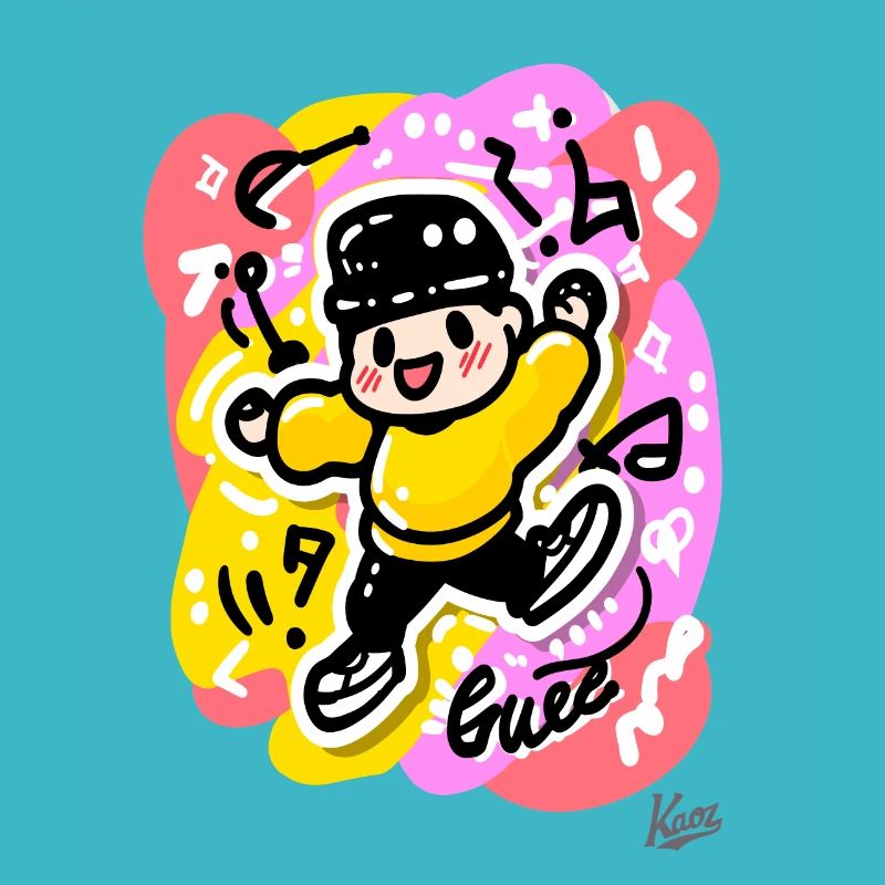 Kinder Bild Breakdancer Breakdance
