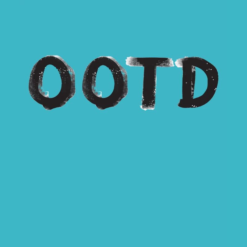 Grunge Style OOTD Slogan