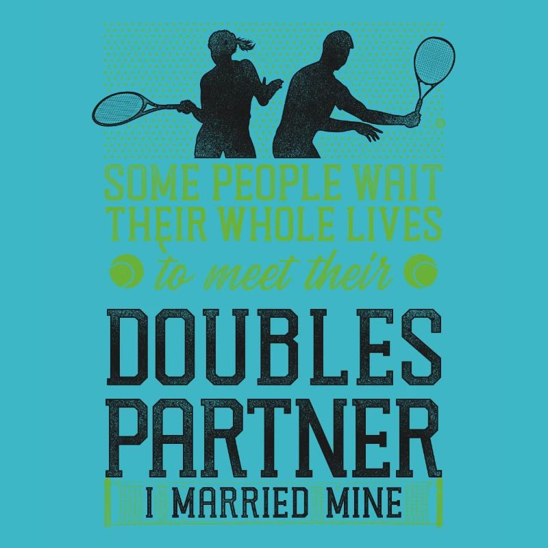 Funny Tennis Player Racket Husband