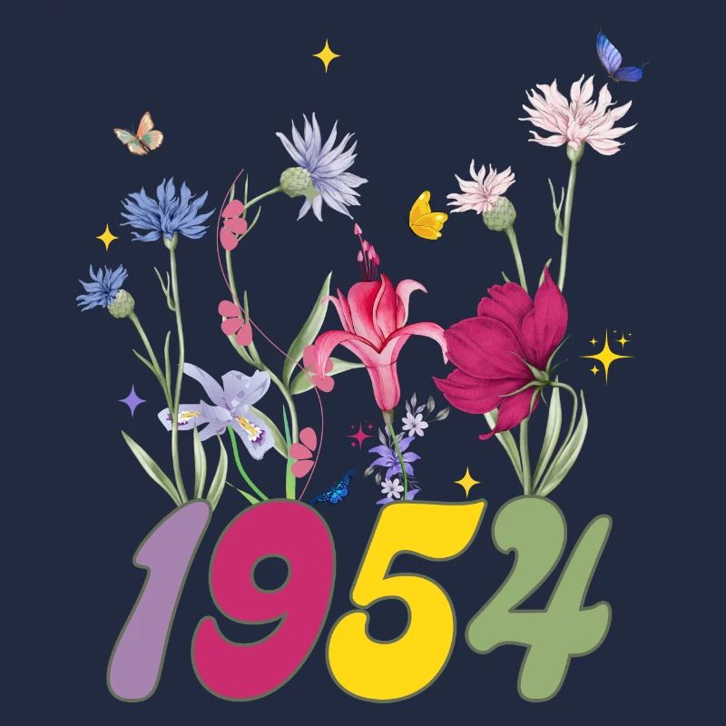 Année de naissance 1954 fleurs sauvages