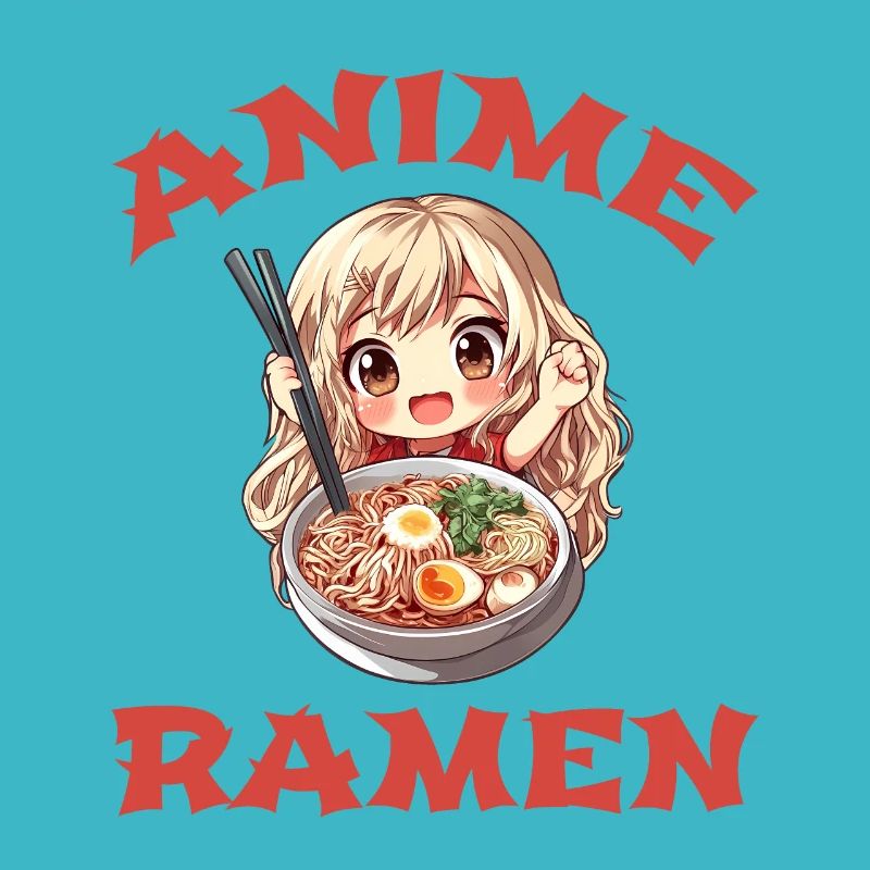 Anime Ramen Mädchen