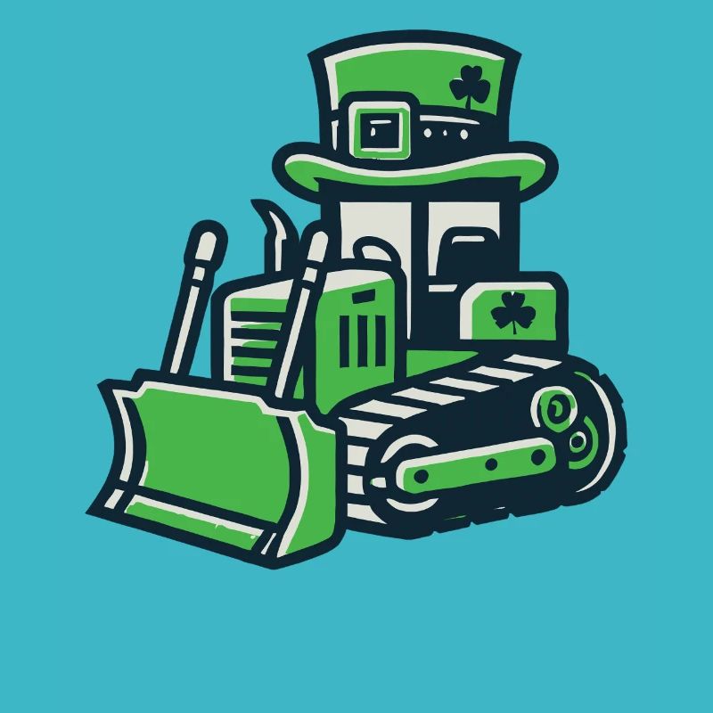 St. Patrick's Day Bagger Glücksbringer