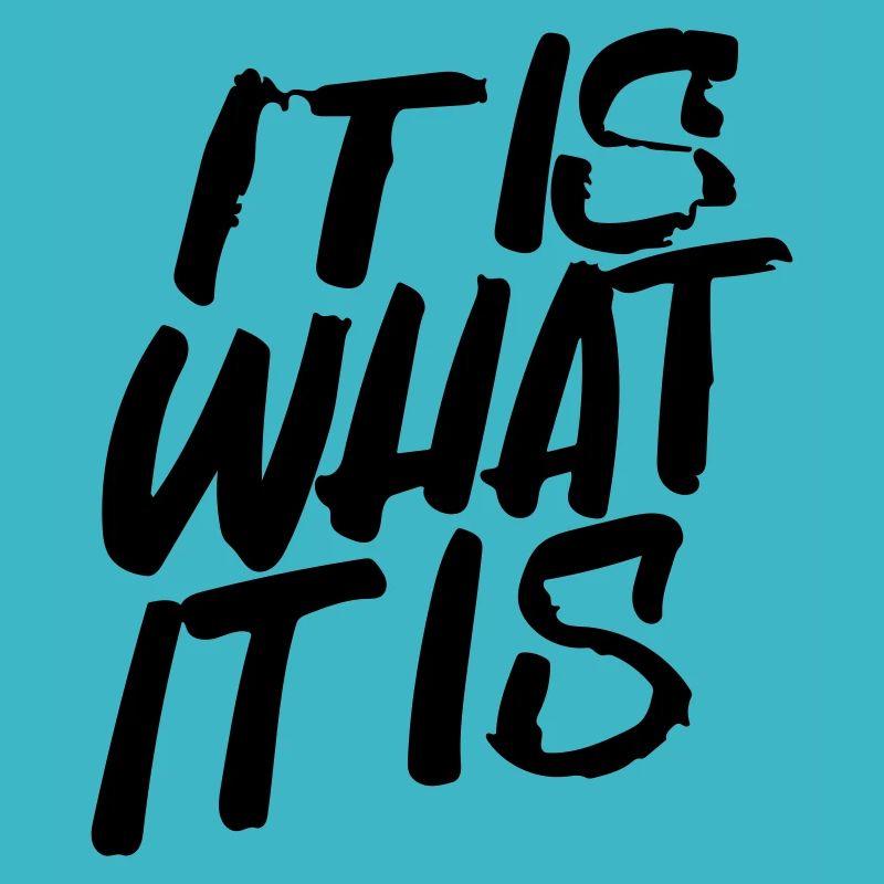 it is what it is