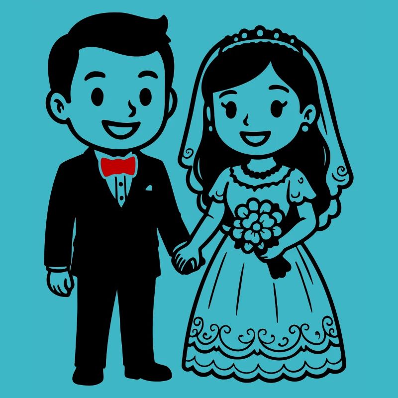 Hochzeit Paar Ehepaar