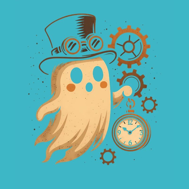 Steampunk Ghost Clockwork