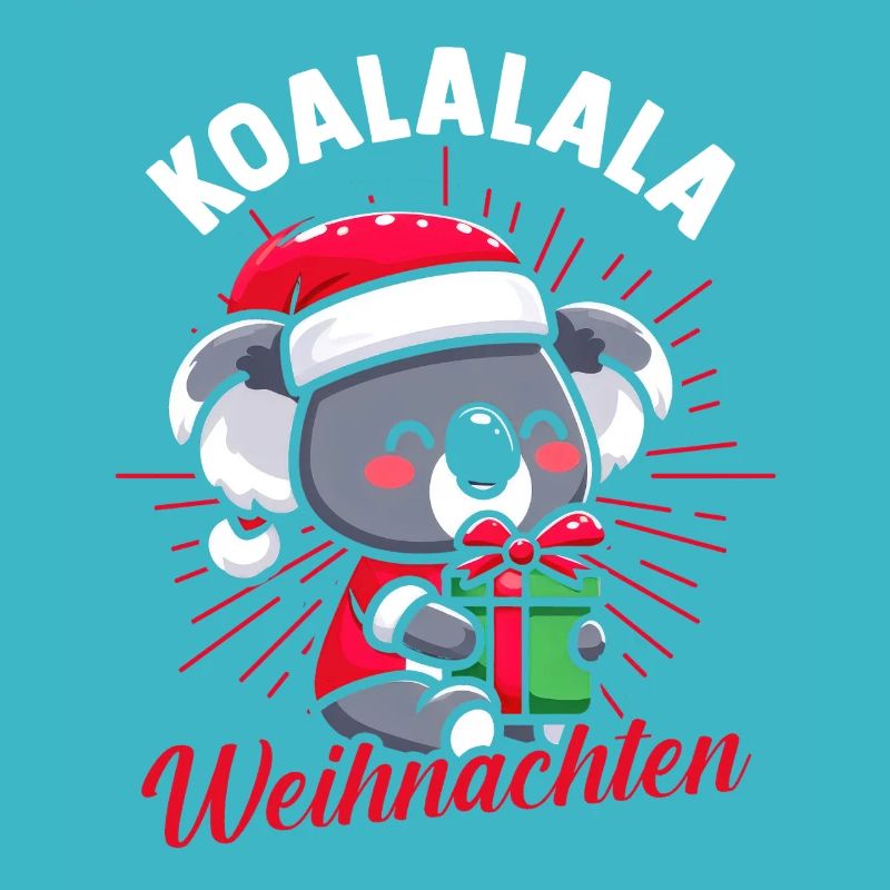 Weihnachtsmann Koala Weihnachtszeit Weihnachts