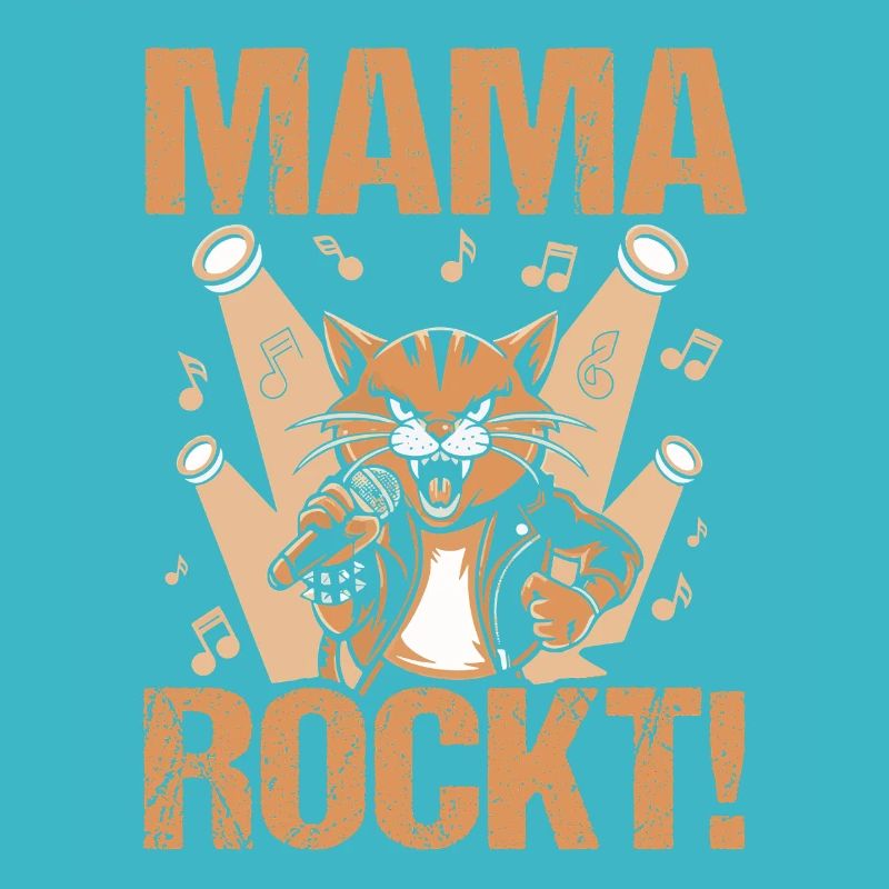 Maman Chat Maman Rocker Cool