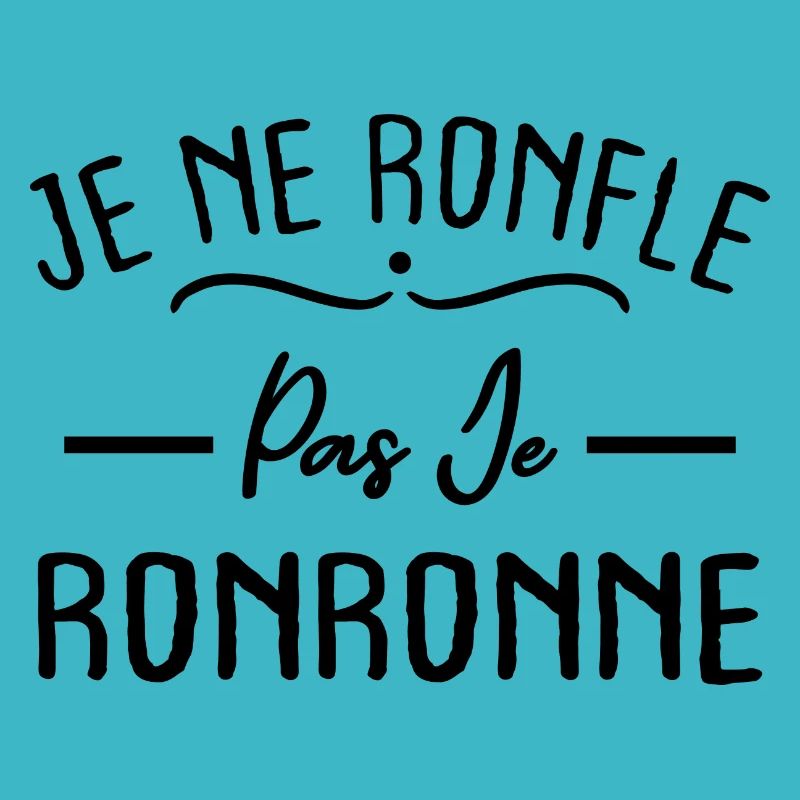 Je ne ronfle pas je ronronne