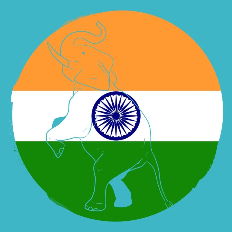 Inde Inde Hindu Pride Drapeau Pays I Cadeau