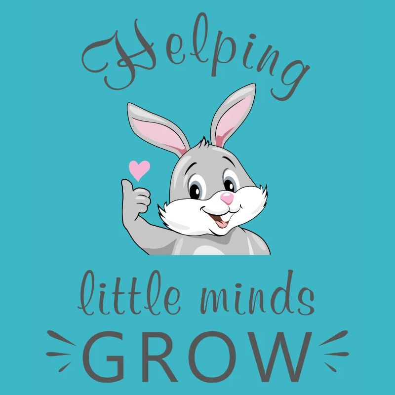 Lapin heureux. Aider les petits esprits à grandir