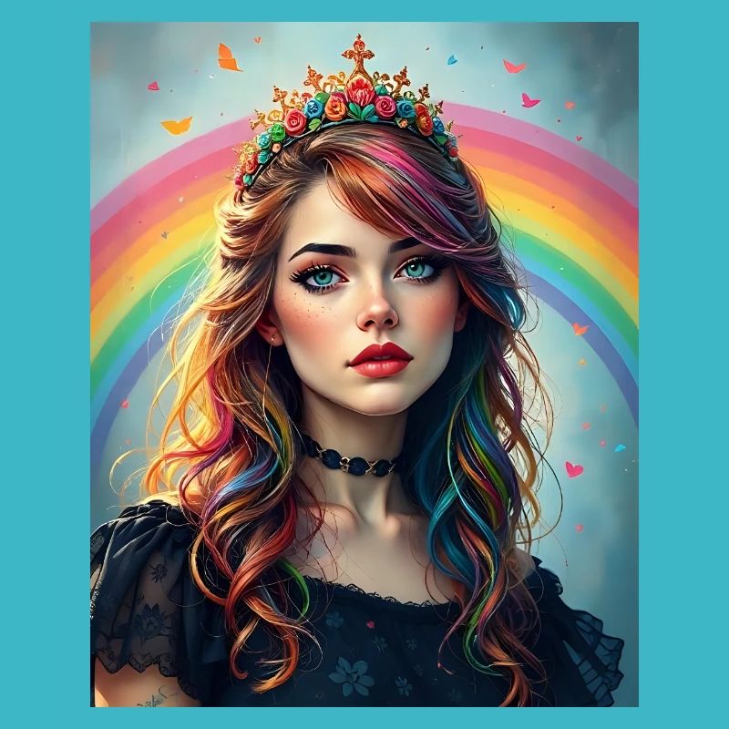Rainbow Punk Princess