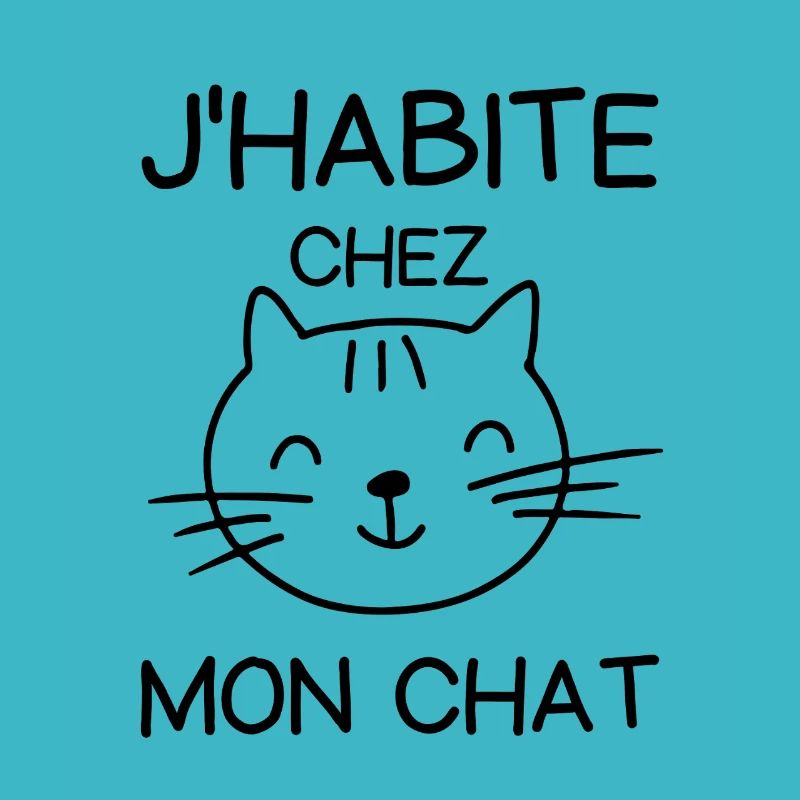 J habite chez mon chat