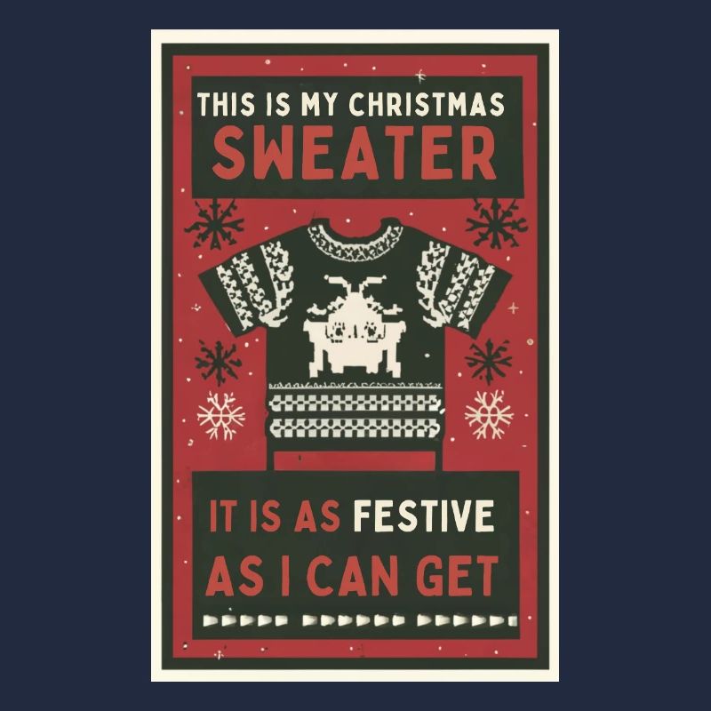 C’est mon pull de Noël.