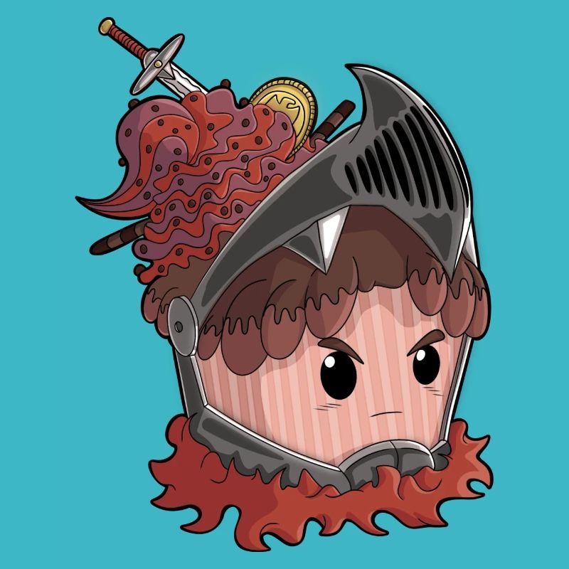 Knight Cupcake