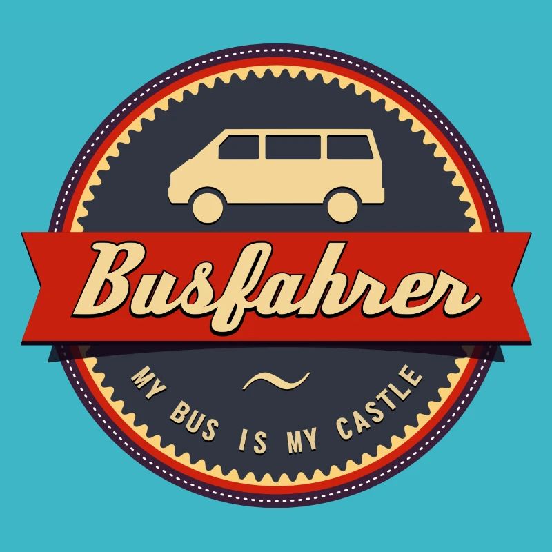 Busfahrer Retro