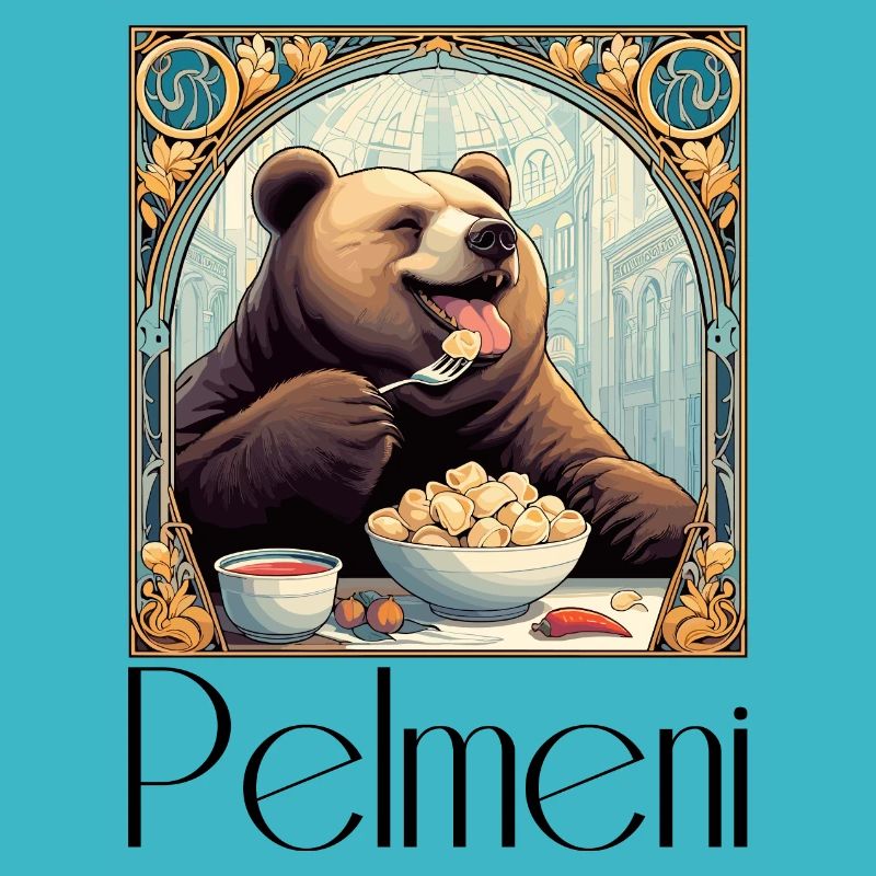 Pelmeni Bär russisch Geschenk