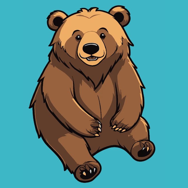 Ours mignon - Conception d’animaux