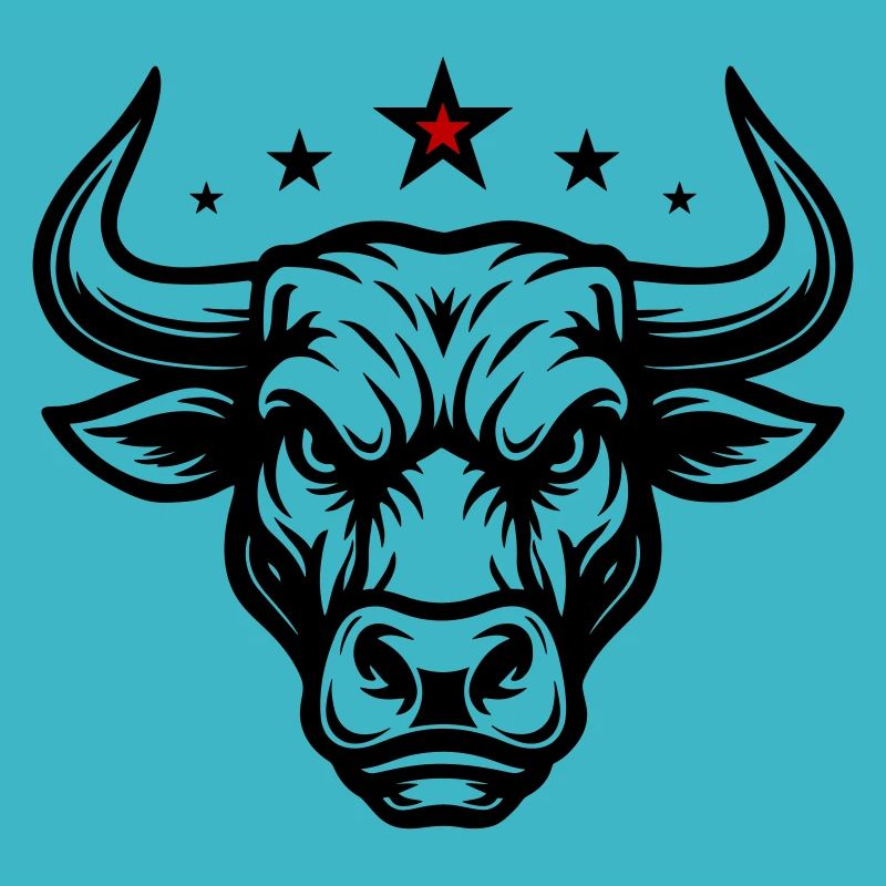 Bulle Kopf Stier