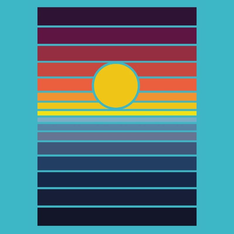 le coucher du soleil