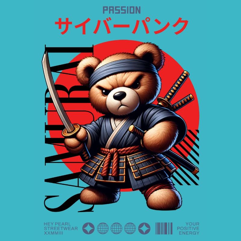 Samouraï Teddy Japon