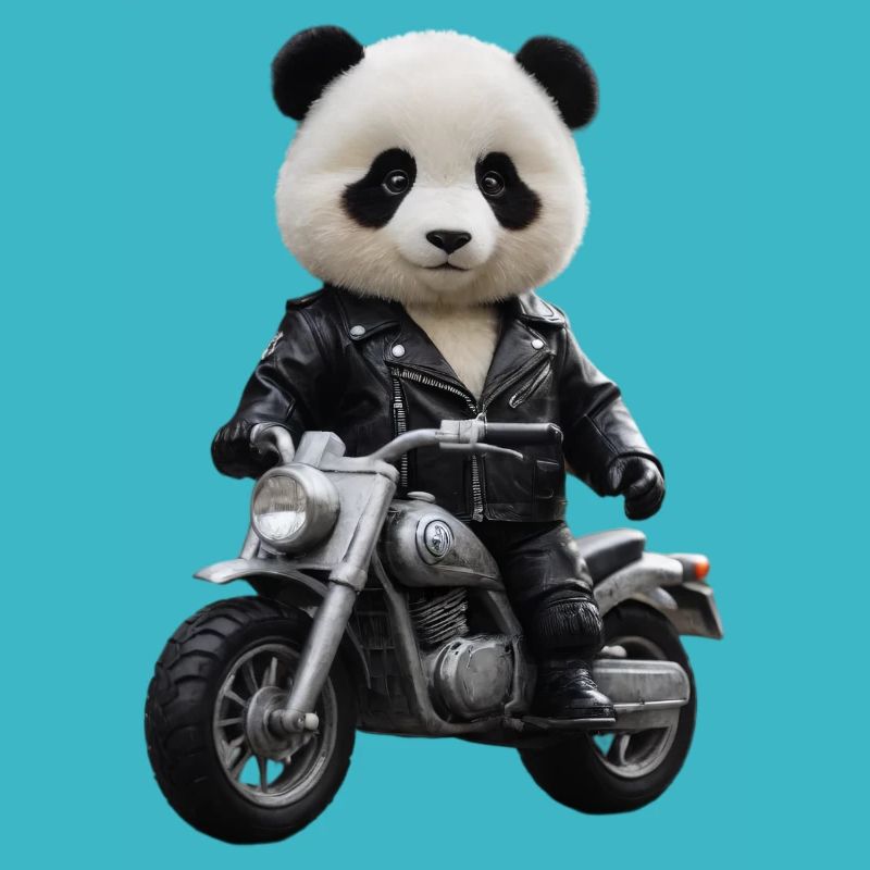 Panda motard