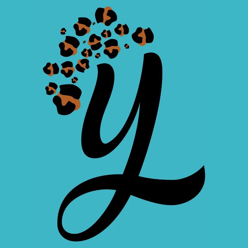 Letter and leopard patterns