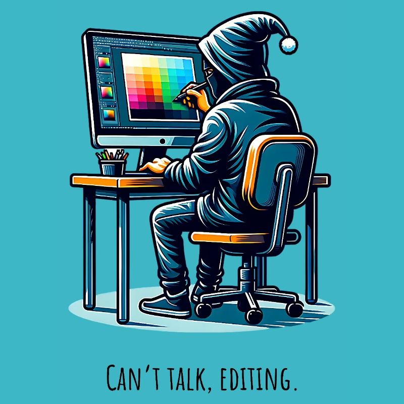 Editing Hacker - Creative in the Tunnel