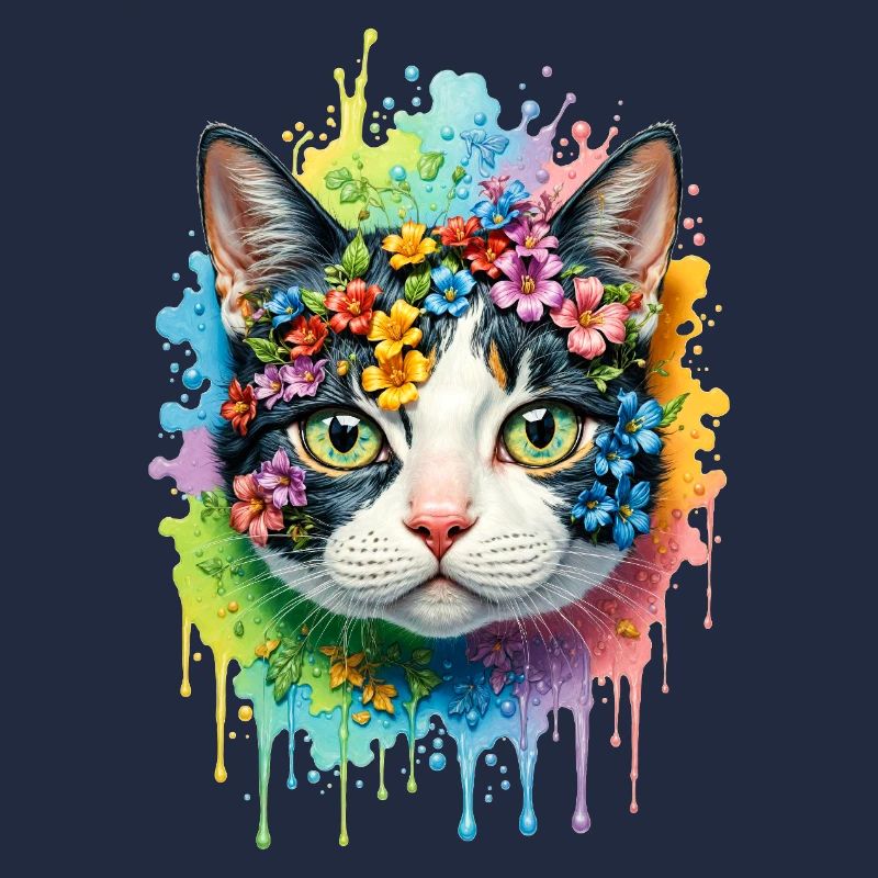 Bunte Katze