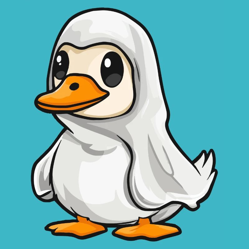 Gans Halloween Comic Geist