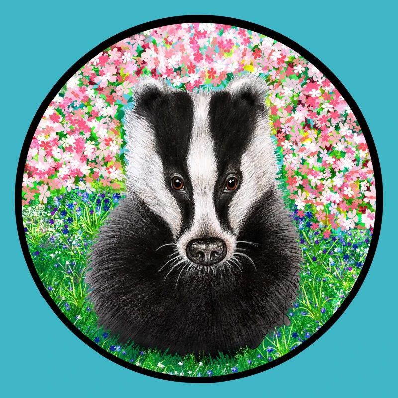 Dachs im Frühling/ Badger in the springtime