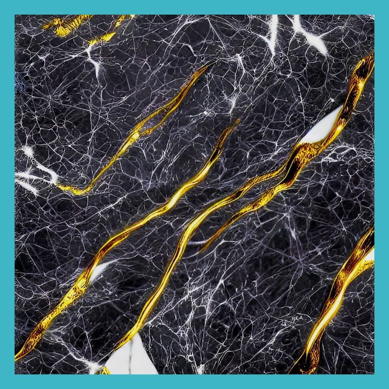 Marmor Schwarz Gold Textur