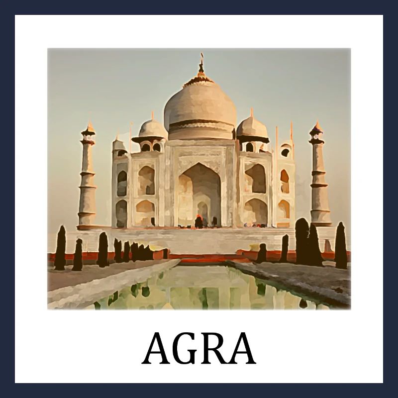 Agra Taj Mahal