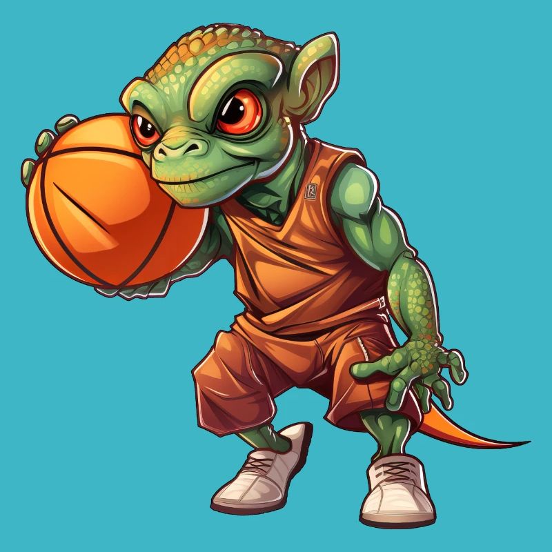 Caméléon de basket-ball