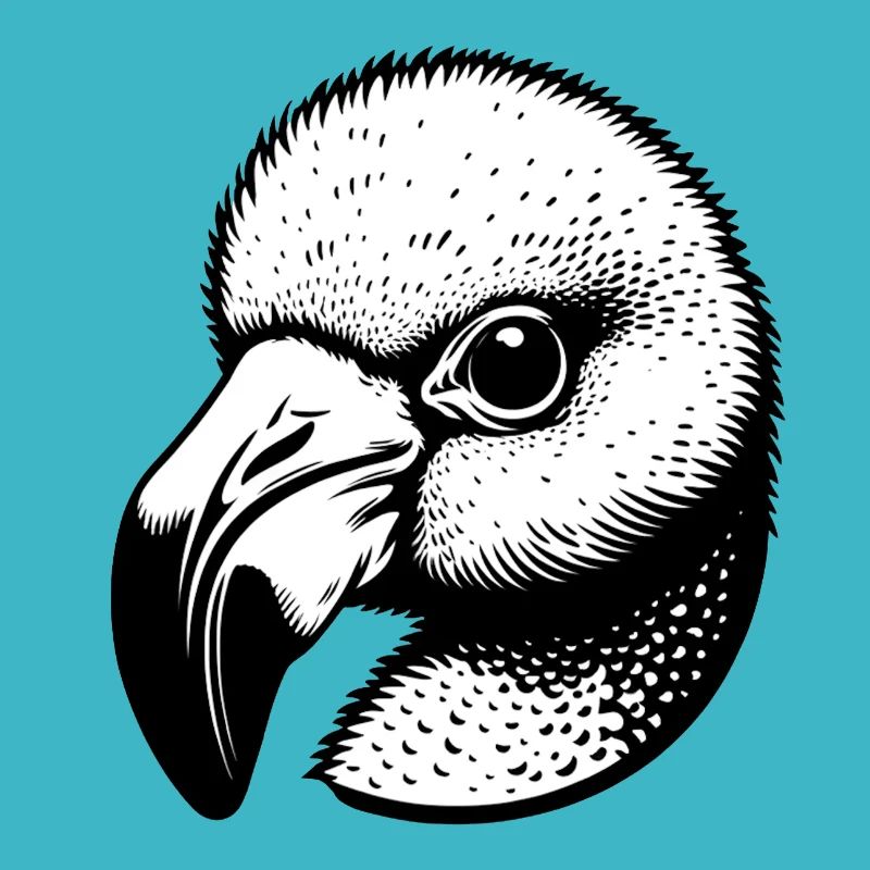 Schräger Vogel