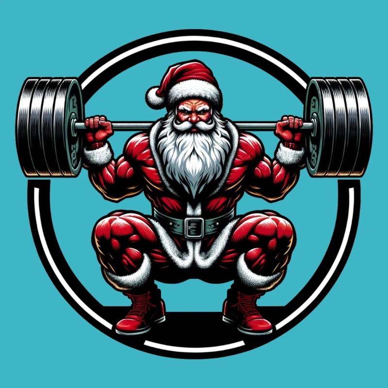 Squats Santa