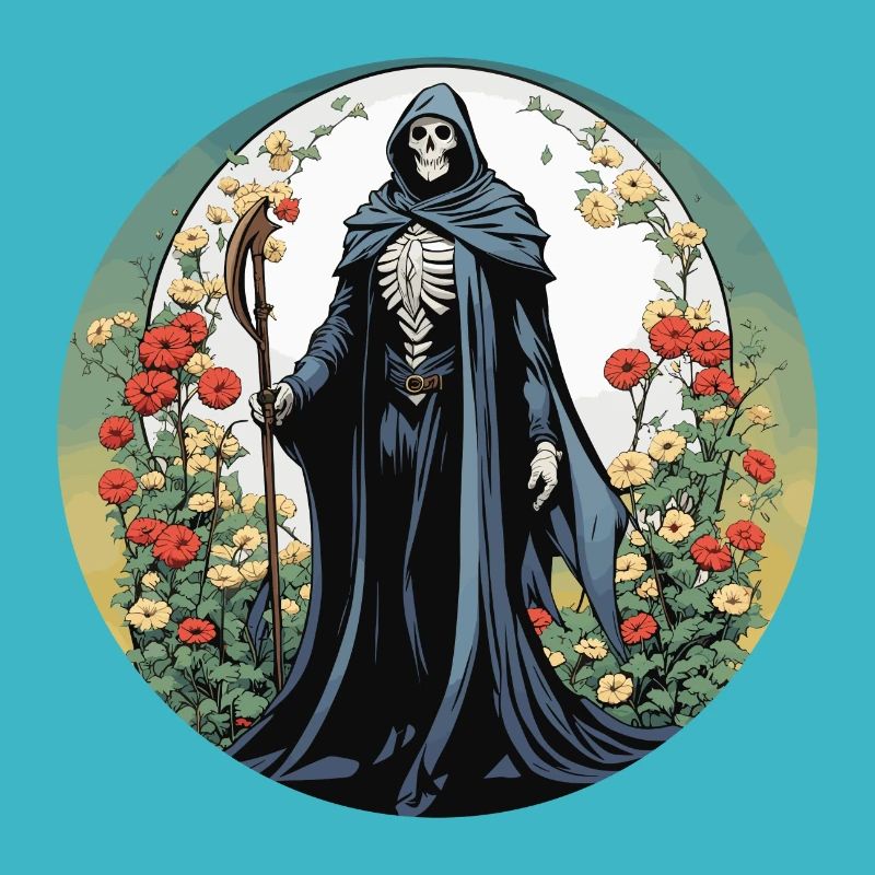 Illustration de fleurs de la Faucheuse