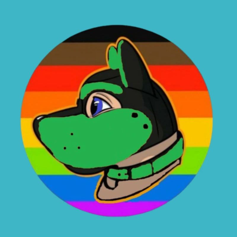 Capuche pour chiot Logo Vert