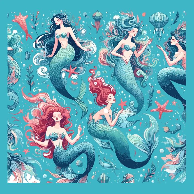 Mermaid Pattern Gift