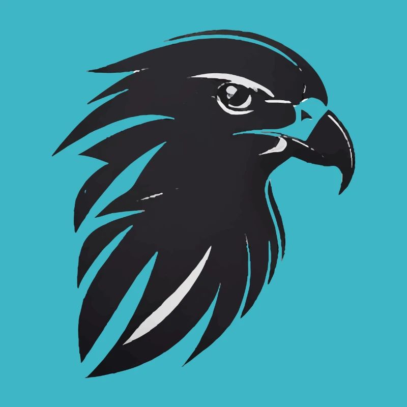 Aigle Oiseau de proie tête
