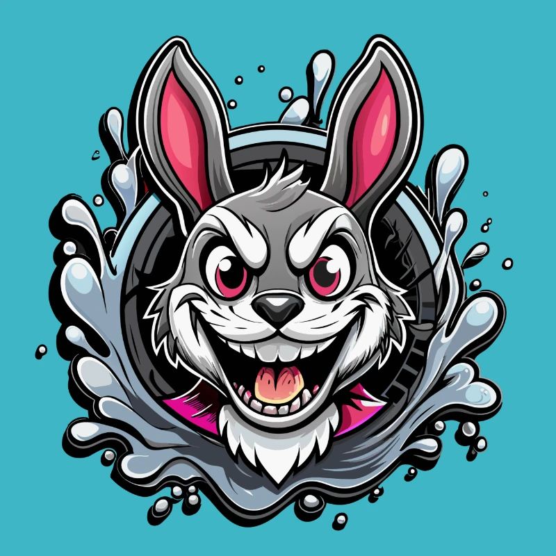 crazy easter bunny