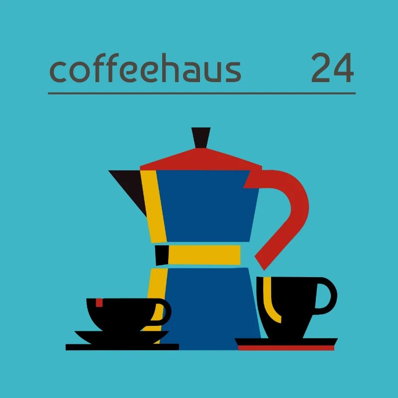 bauhaus minimalismus design bialetti kaffe