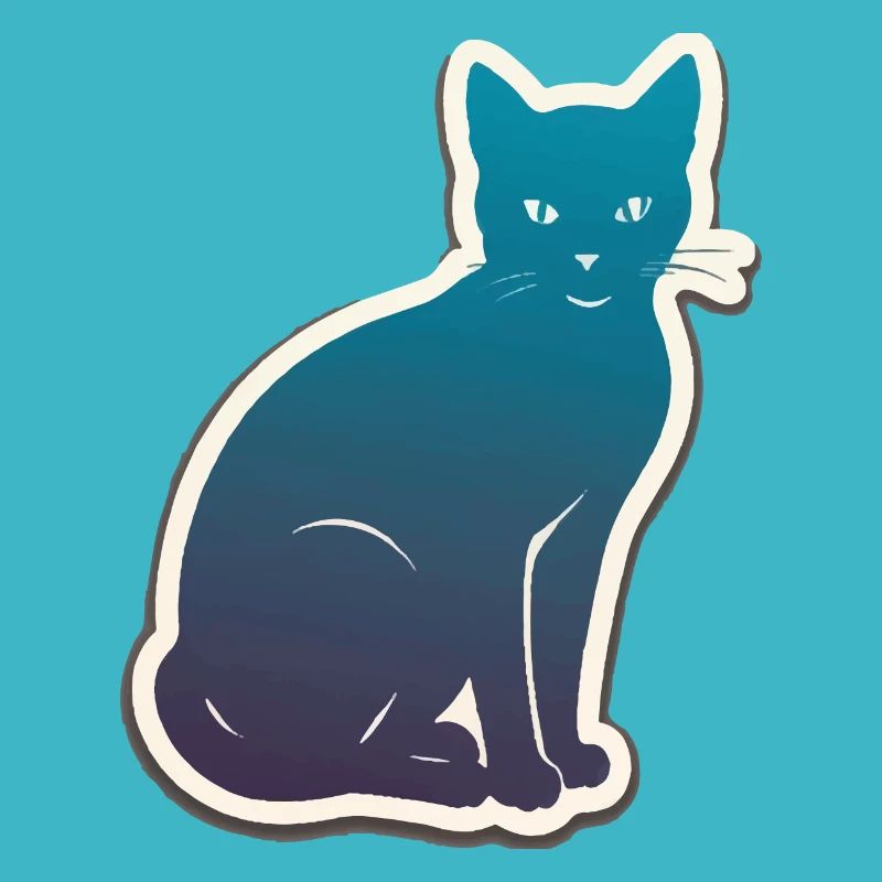 Silhouette de chat