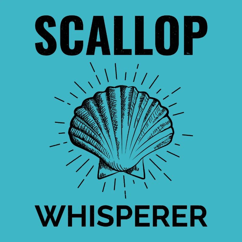 Scallop Seashells Collector Beachcomber Shellfish