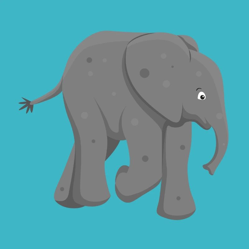 Bébé éléphant d’Afrique