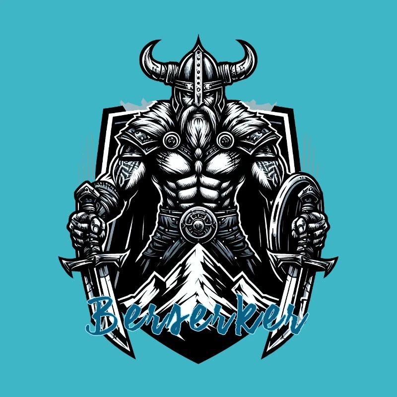 Berserker Wikinger, Berserker Schriftzug