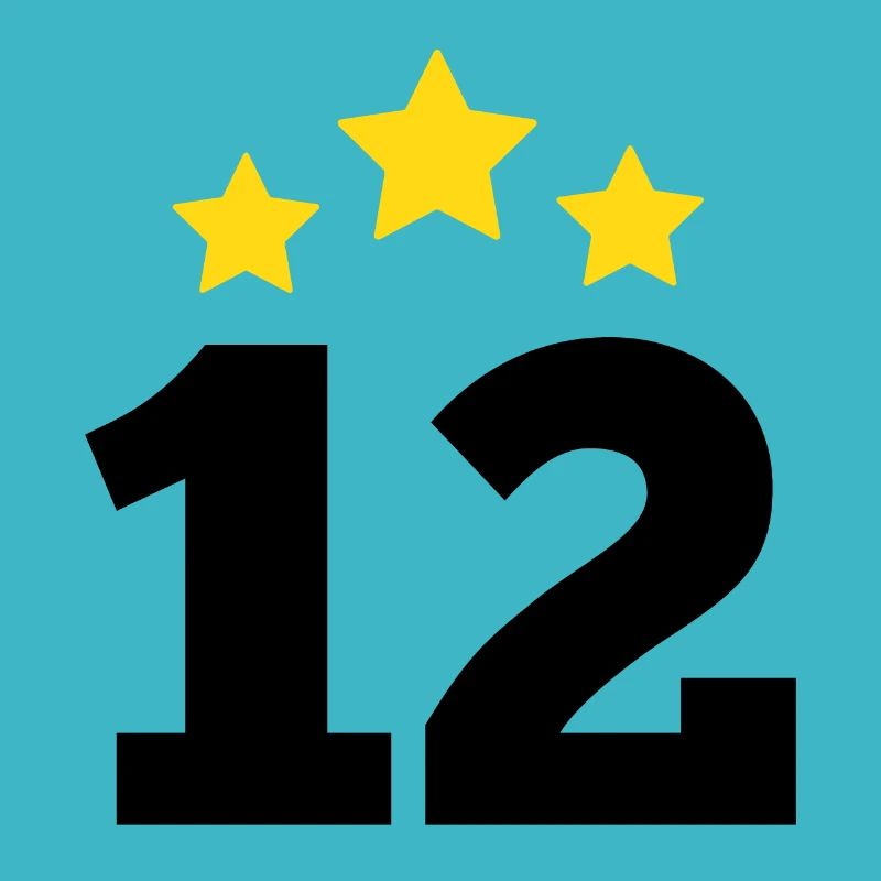 12 Year Old Star - 12th Anniversary Gift