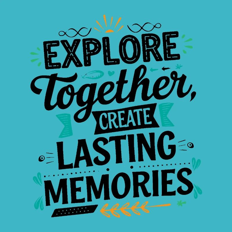 Explorez ensemble adevnture citation de voyage art texte