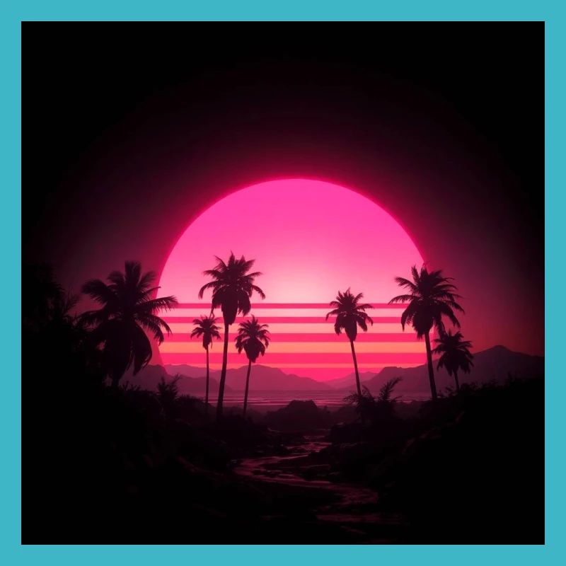 A dreamlike surreal image with high contrast an